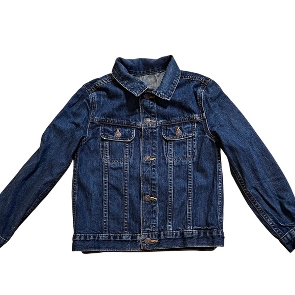 Polo Ralph Lauren Kid’s Trucker Denim Jean Jacket Youth Size 7 EUC - Picture 1 of 5